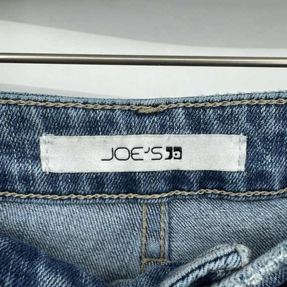 Joe’s Jeans High Rise Straight Leg Ankle Jeans Phi Phi Distressed Denim Size 29 - Picture 6 of 8